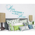 Wall Decal Quotes and Sayings Turquoise P19092