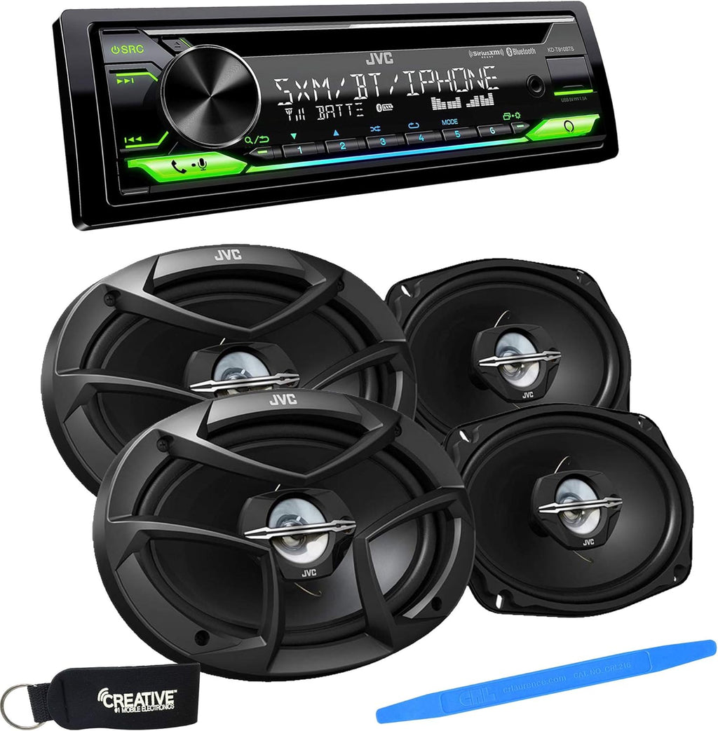 CD Receiver with Bluetooth and Two Pairs of 6x9 Speakers K3714