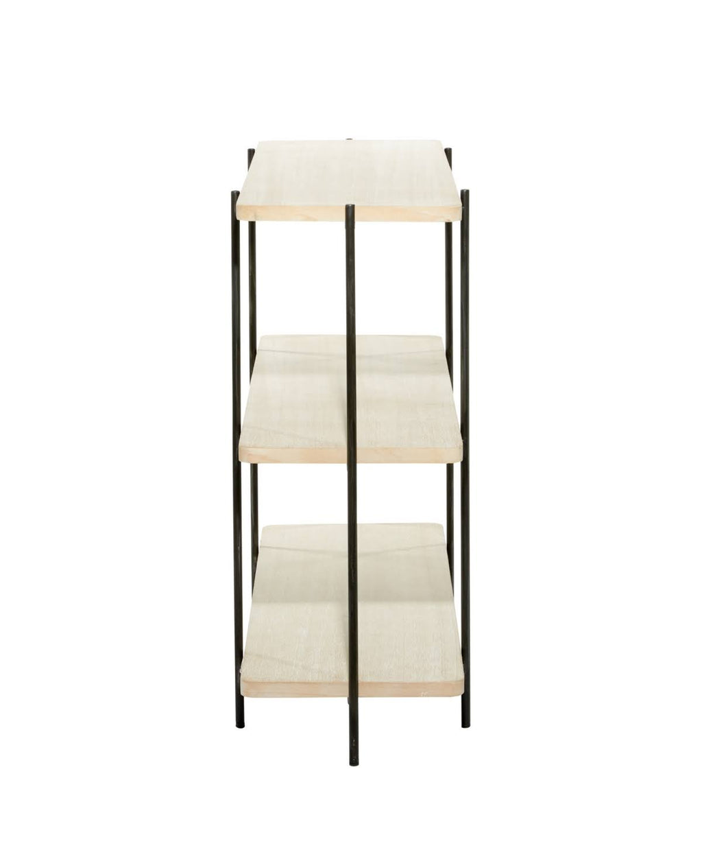 Beige Metal Console Table F1210