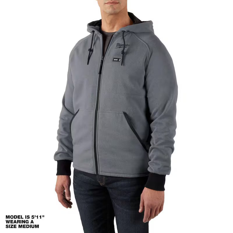 Gray Heated Jacket Hoodie Kit O757555