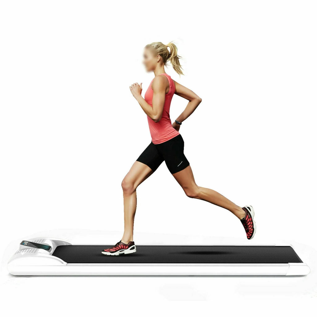 Portable Electric Treadmill Walking Pad with LCD Display H60269