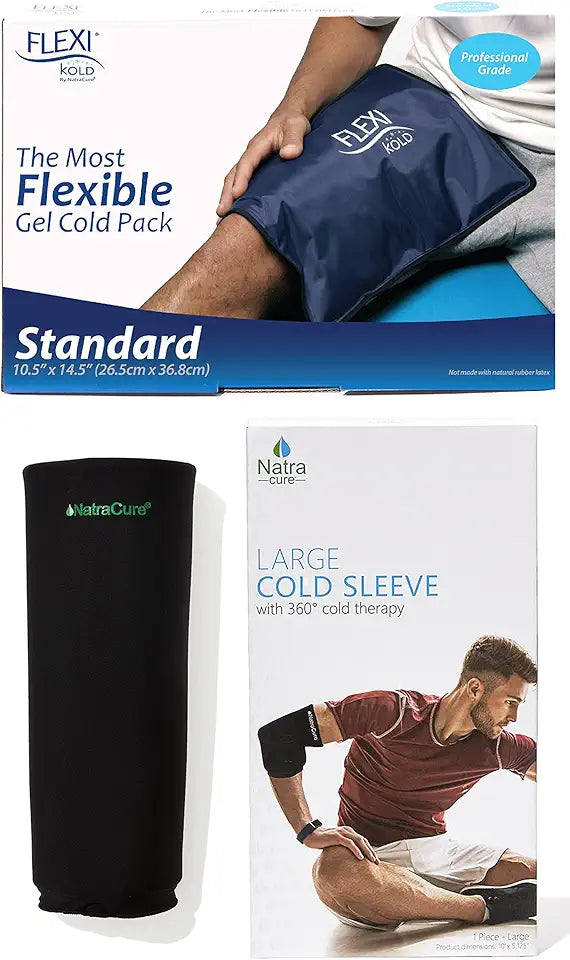 Large Gel Ice Pack and Gel Cold Sleeve Wrap G3749