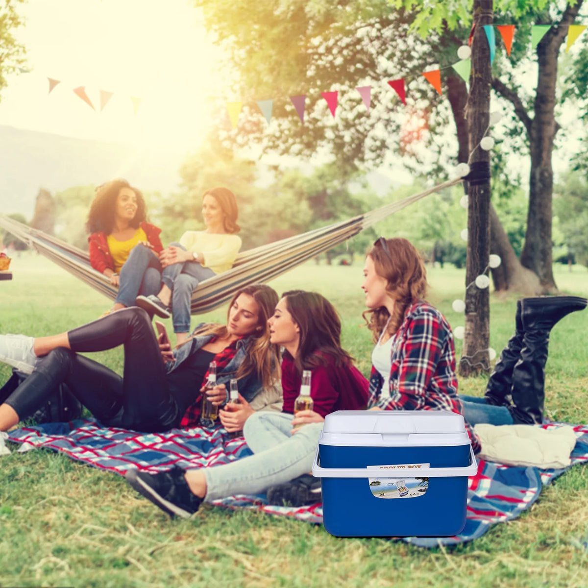 Portable Picnic Cooler Box 8L/13L/26L D7716