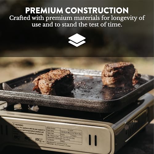 Portable Dual Fuel Propane Butane Stove with Carrying Case N39033
