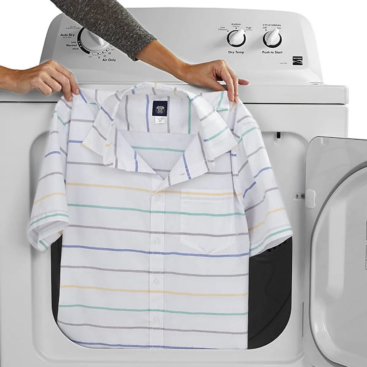 Electric Dryer 7 Cu. ft. White D44536