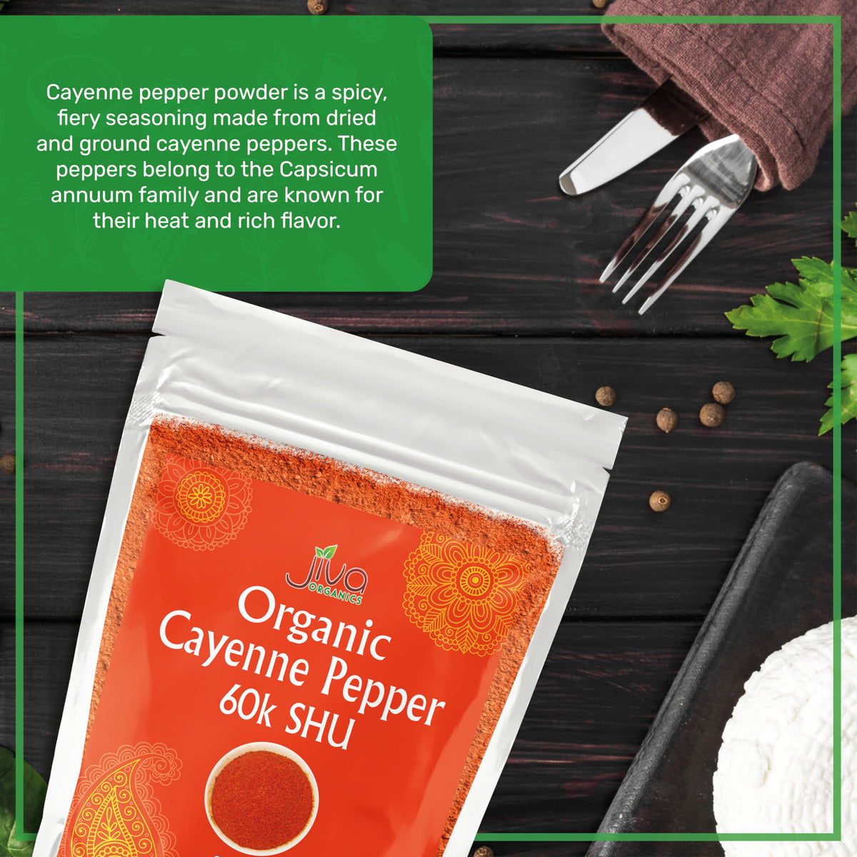 Cayenne Pepper Powder 5 LB Bulk Bag E508