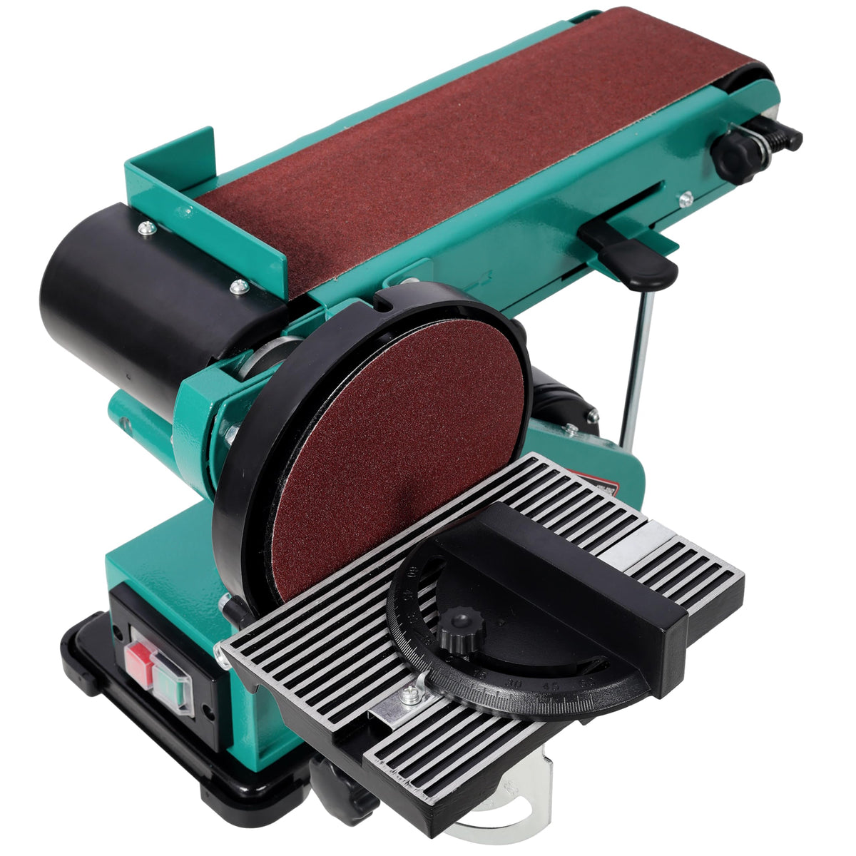 Belt Disc Sander 4x36 & 6 Inch Benchtop Cast Iron Base V775