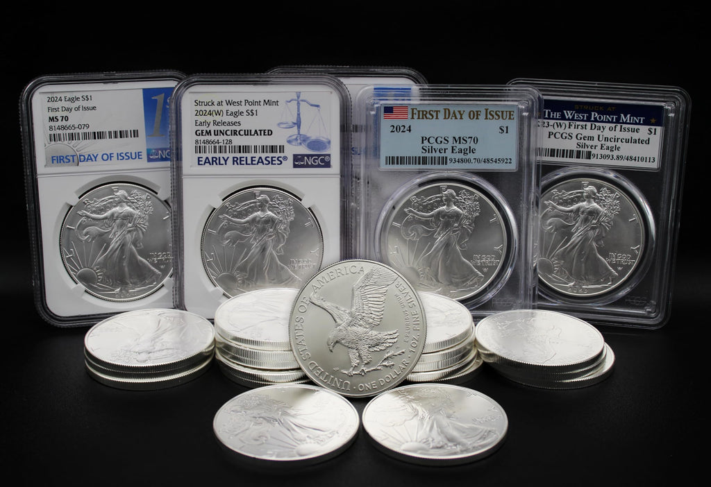 1 oz American Silver Eagle Coin MS-70 R1005