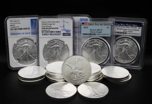 1 oz American Silver Eagle Coin MS-70 R1005