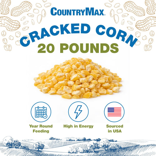 20LB Cracked Corn Chicken Feed Y9089