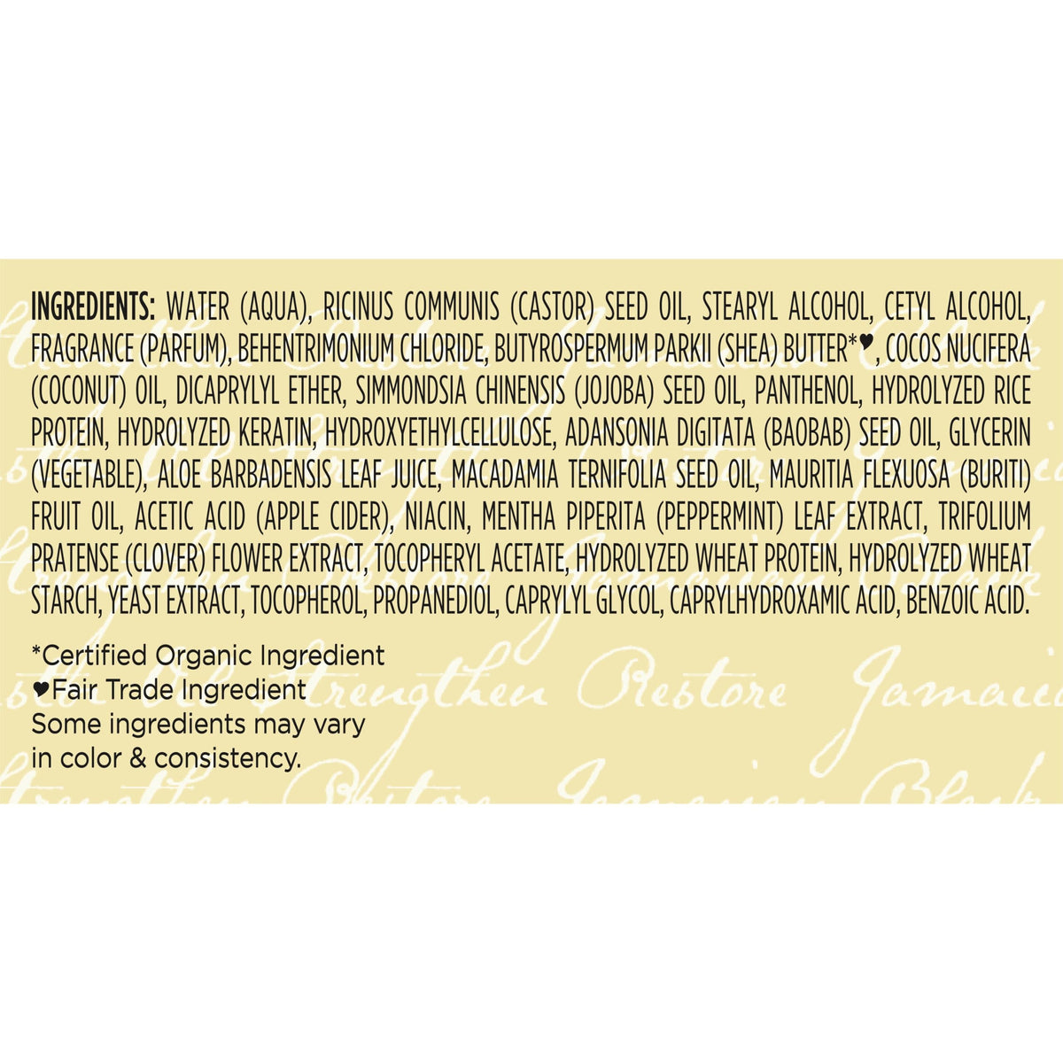 Jamaican Black Castor Oil Leave-In Conditioner, 11 Ounce U169