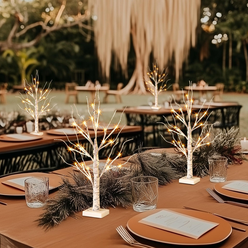Lighted Birch Tree with LED Lights and Timer X10702