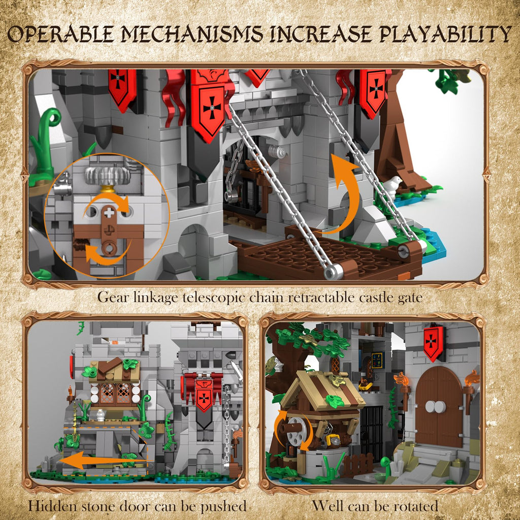 Building Set, 2 in 1 Architecture Model Kit N718