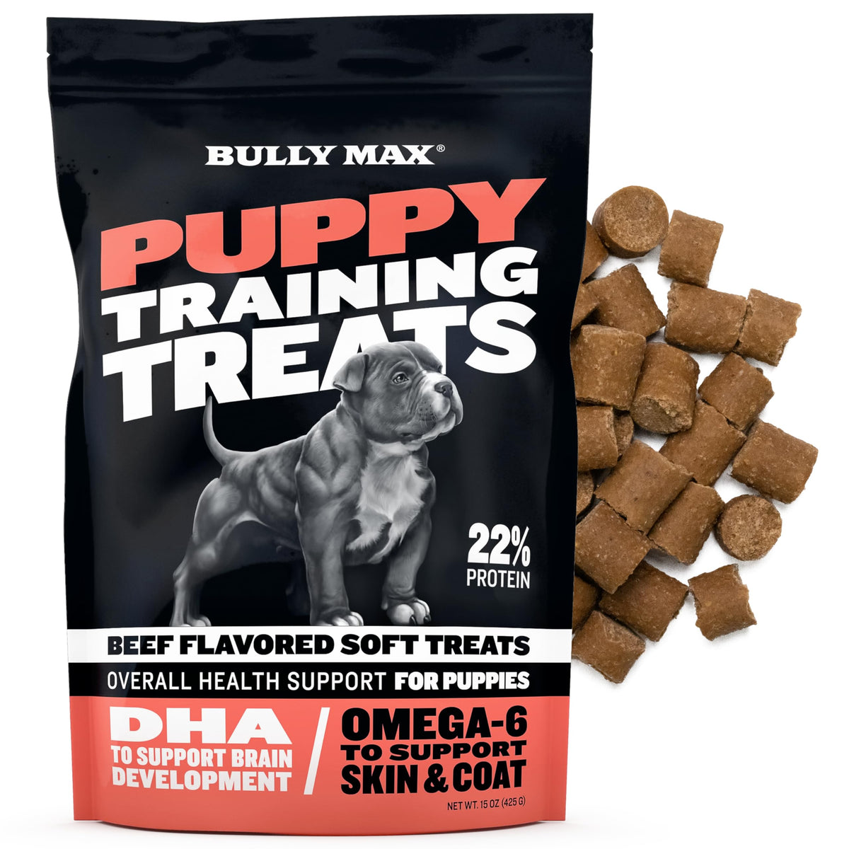 Puppy Training & Muscle Support Duo Power Tabs & Beef Soft Treats X2242