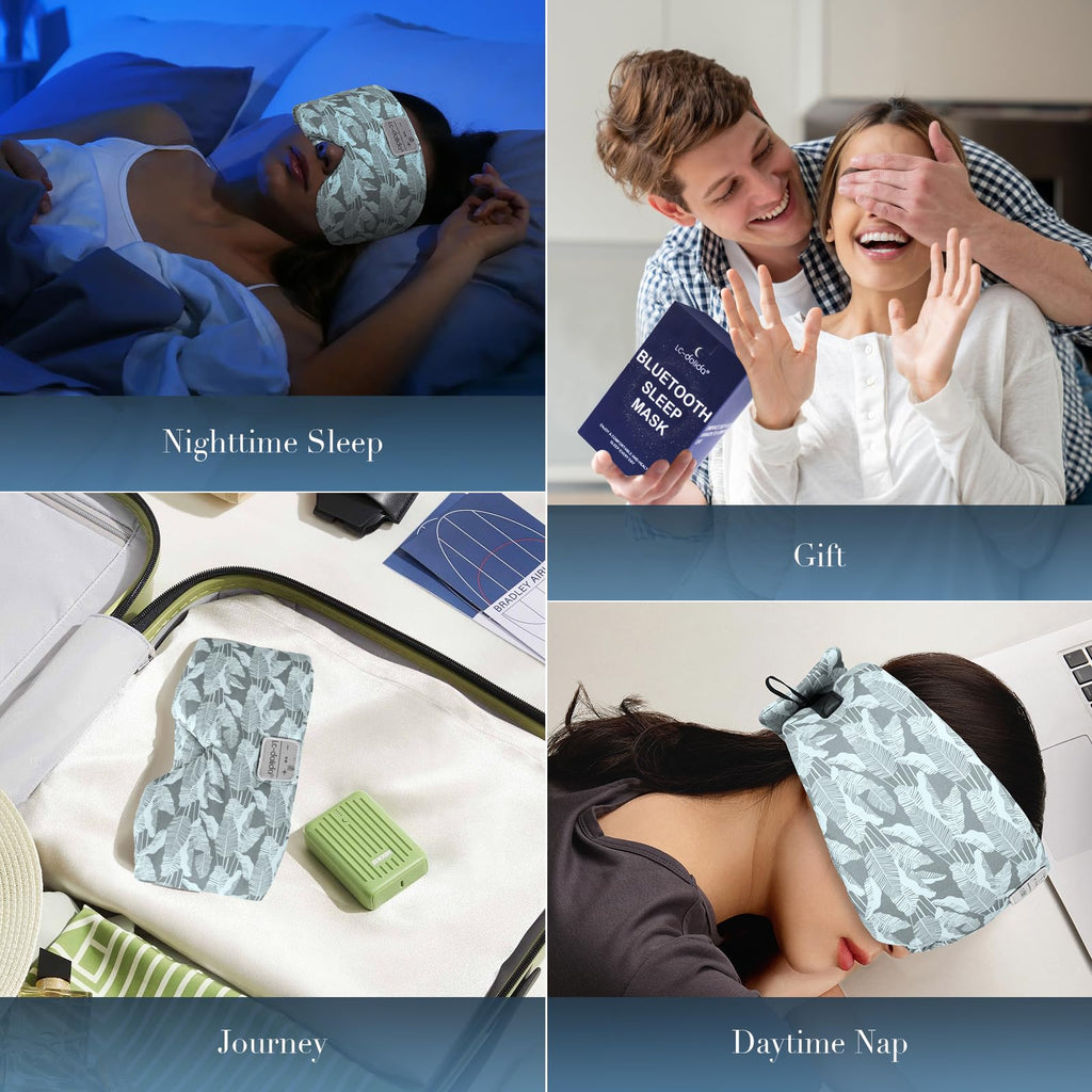 Sleep Mask with Bluetooth Headphones I1902