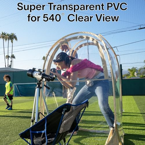 Clear Outdoor Bubble Tent 1-6 Person Pop Up Shelter W138