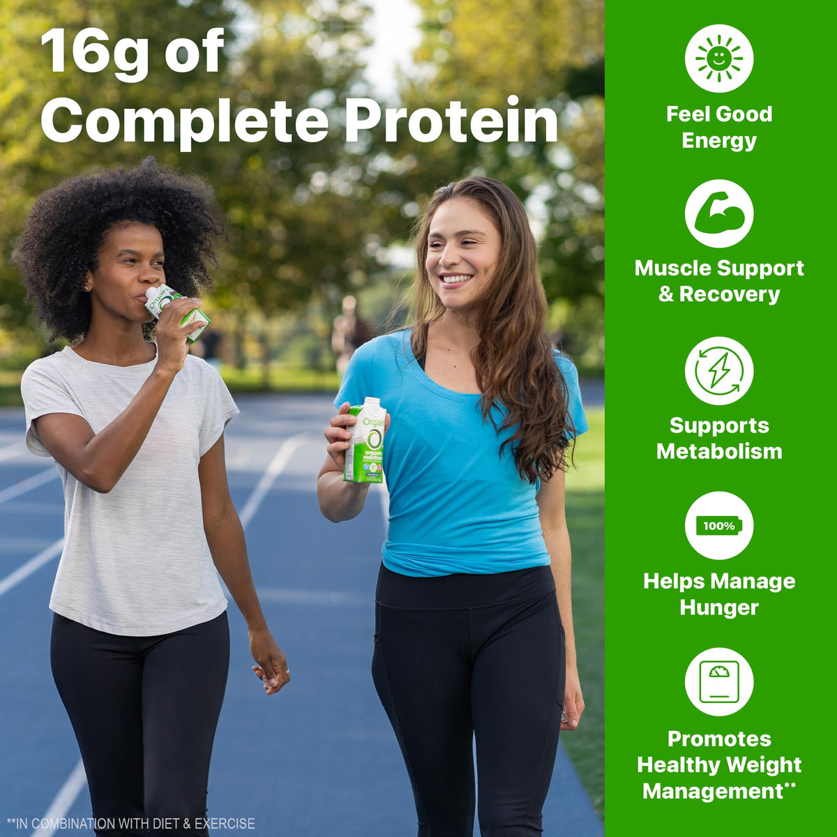 Organic Protein Shake, 16g Grass Fed Whey, 11 Fl Oz (12 Pack) L516784