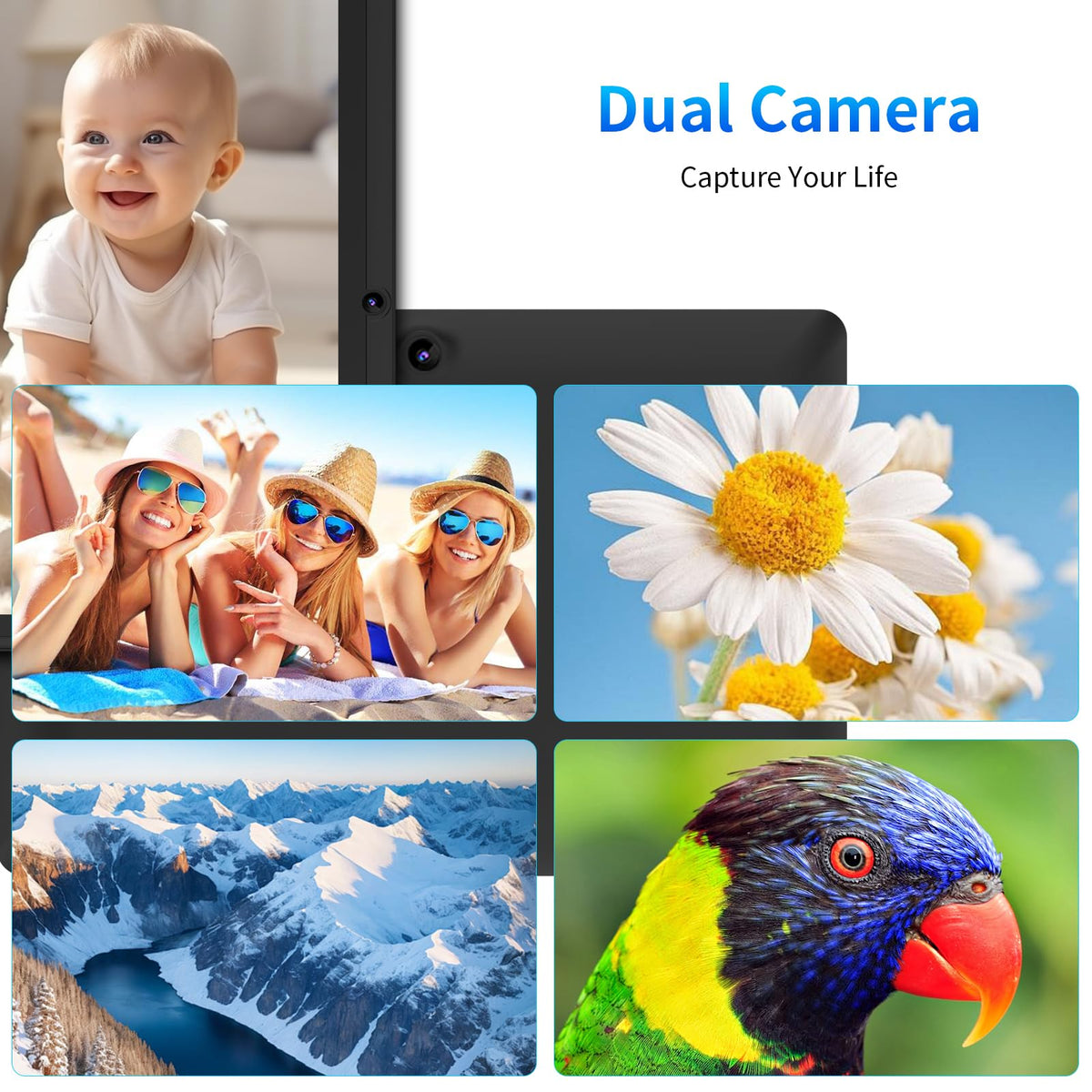 Android 15 Tablet 7 inch with Case P832