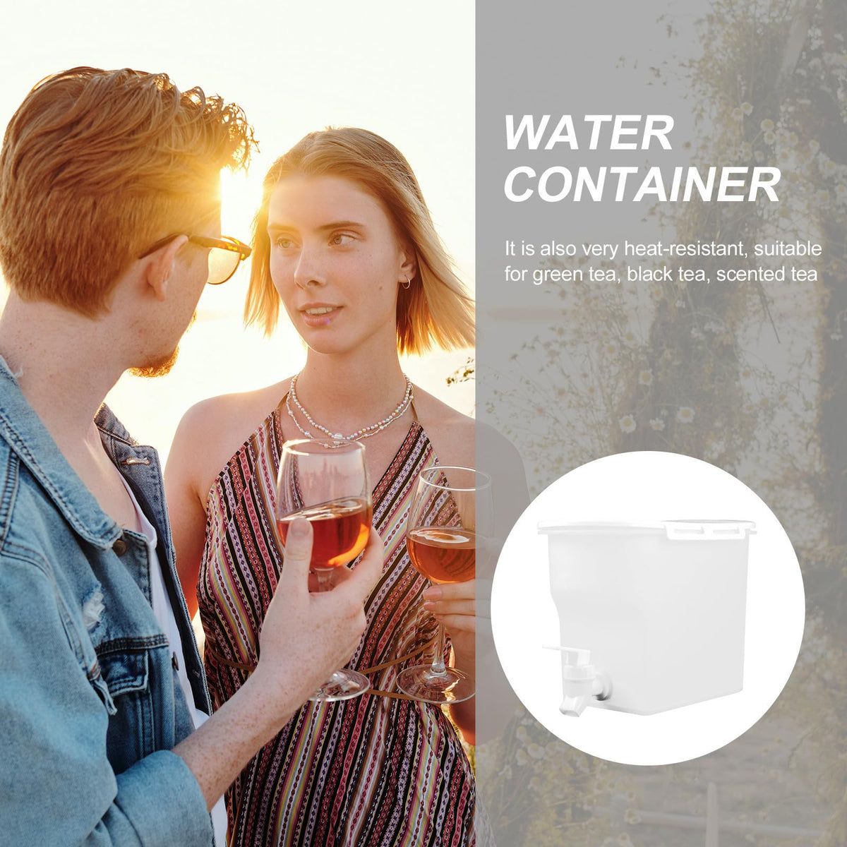 Cold Water Jug with Faucet S32249