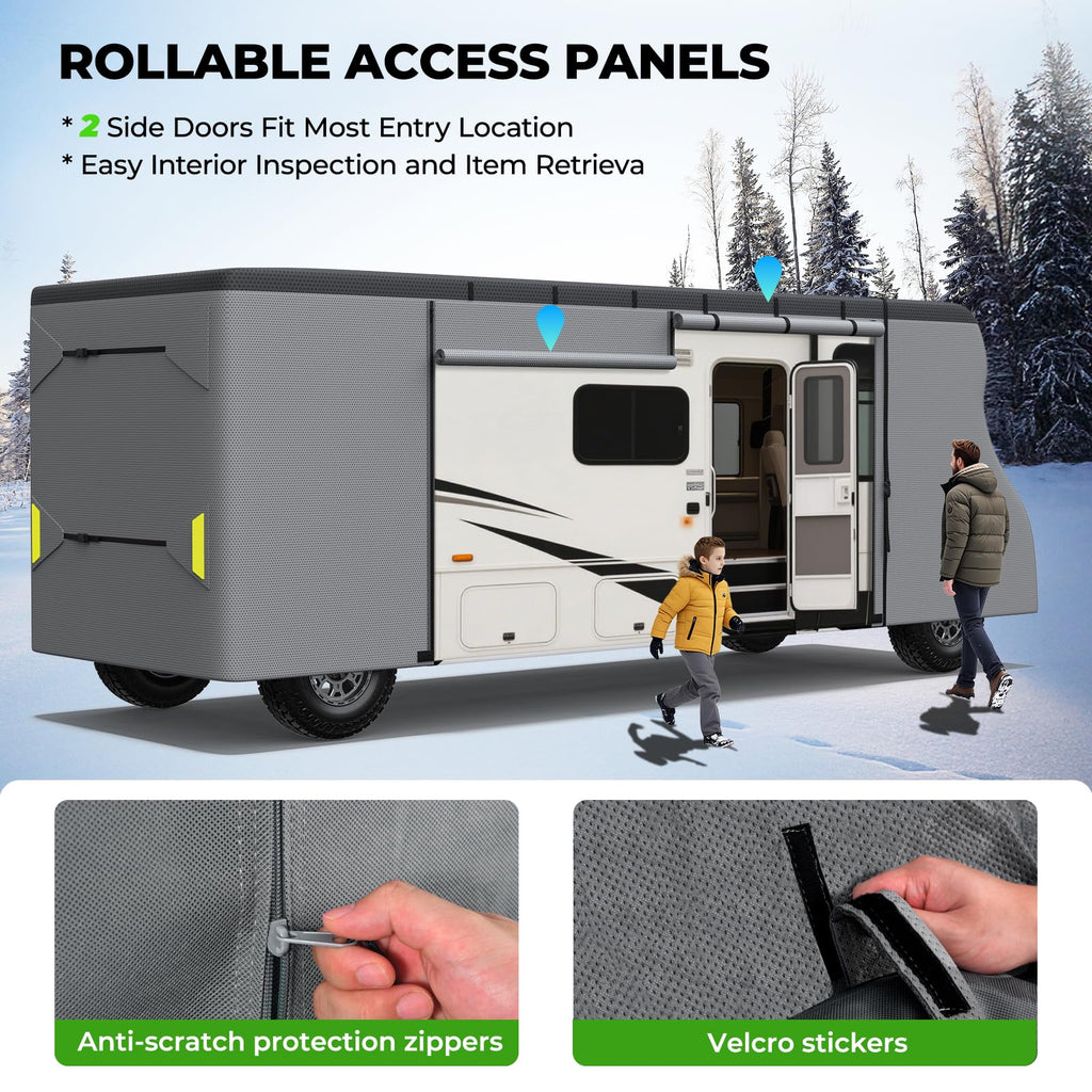 9 Layers RV Cover Set Fits 23-26FT W206749