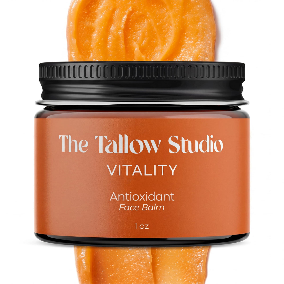 Tallow Face Balm with Cacay Oil, Frankincense & Astaxanthin 1 oz W664