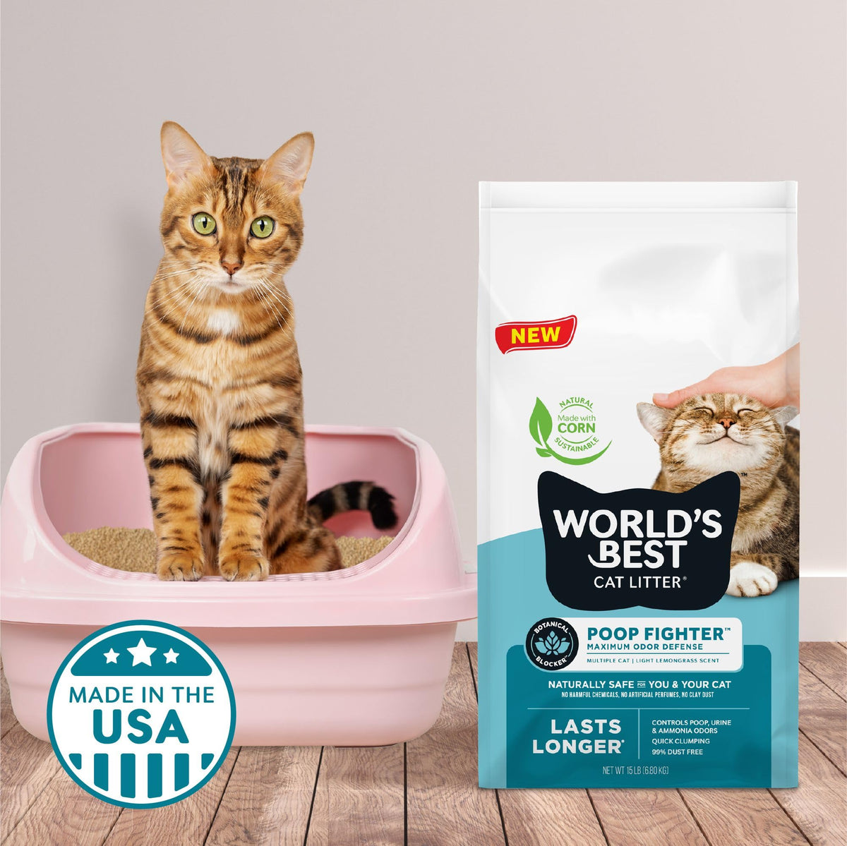 Cat Litter 15 lb Bag L78529