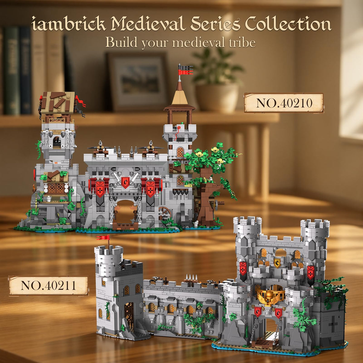 Building Set, 2 in 1 Architecture Model Kit N718