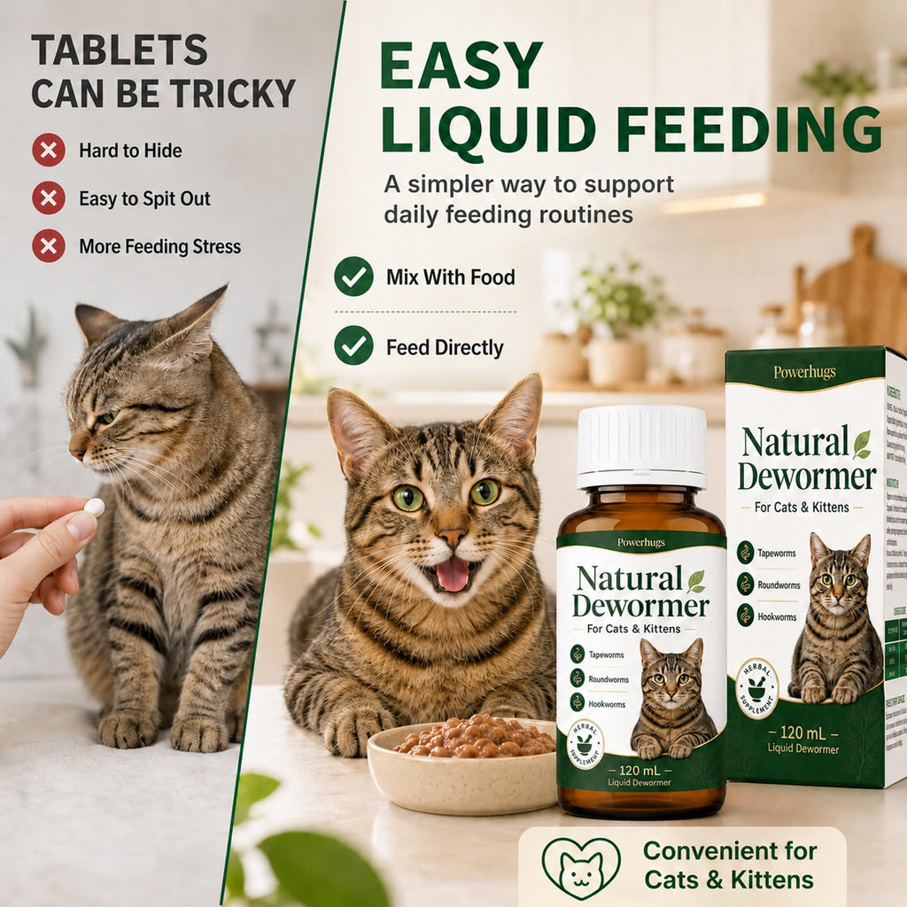 Broad Spectrum Cat Dewormer for Tapeworm, Roundworm & Hookworm C9208