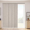 Brown Blackout Panel Track Blinds S525920