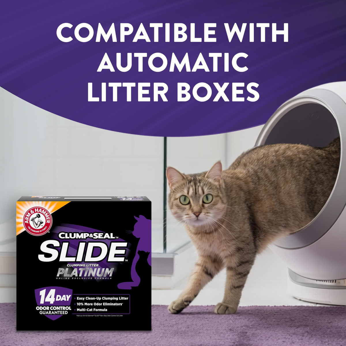 Clumping Cat Litter, 27.5 Lbs R523218
