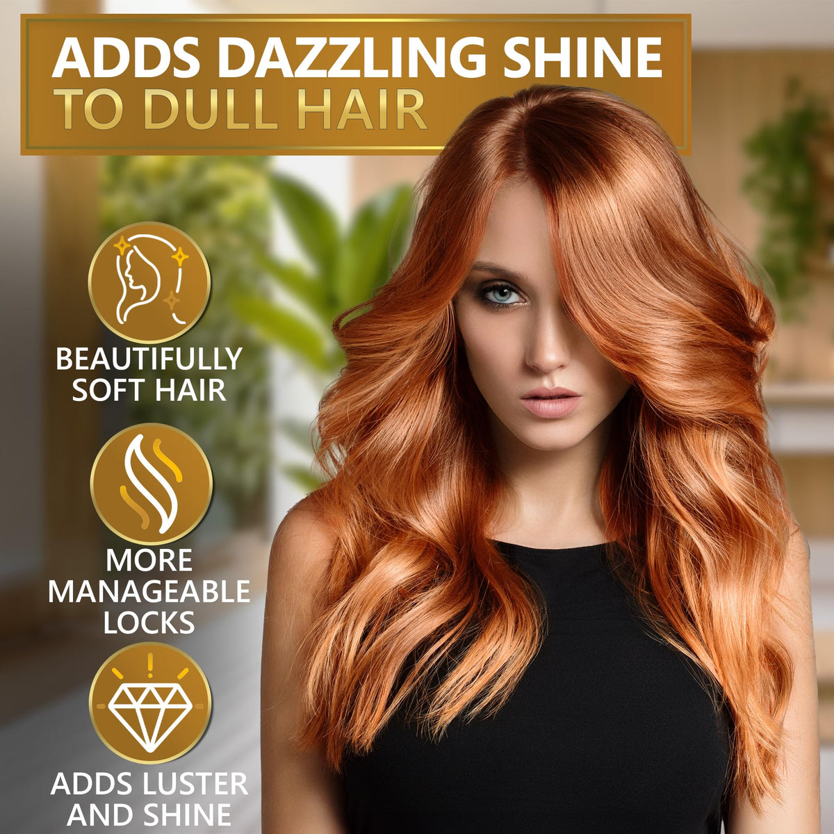 Coconut Shampoo and Conditioner Set with Argan Oil Mask W615