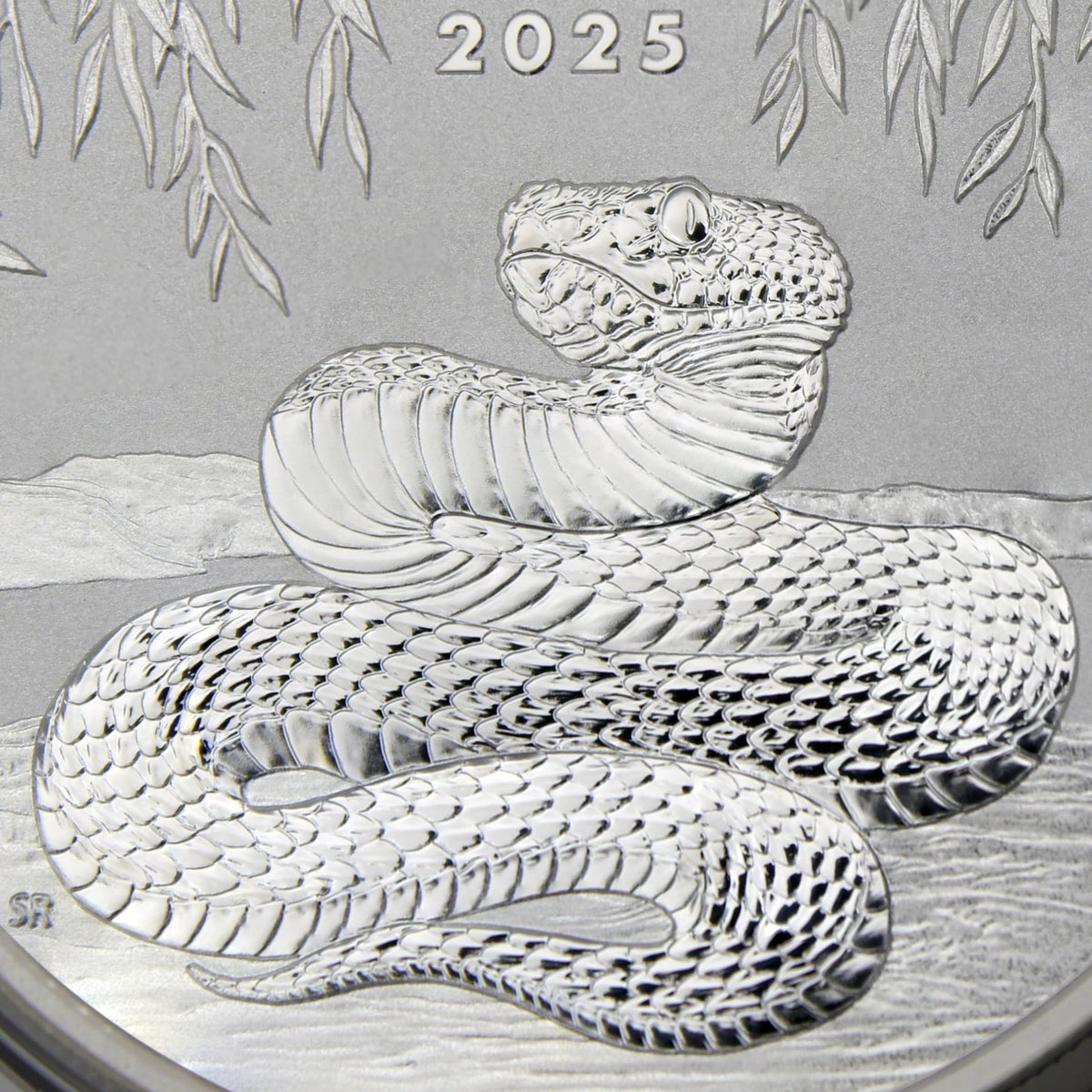 1 oz Australian Silver Lunar Year of the Snake Q4856