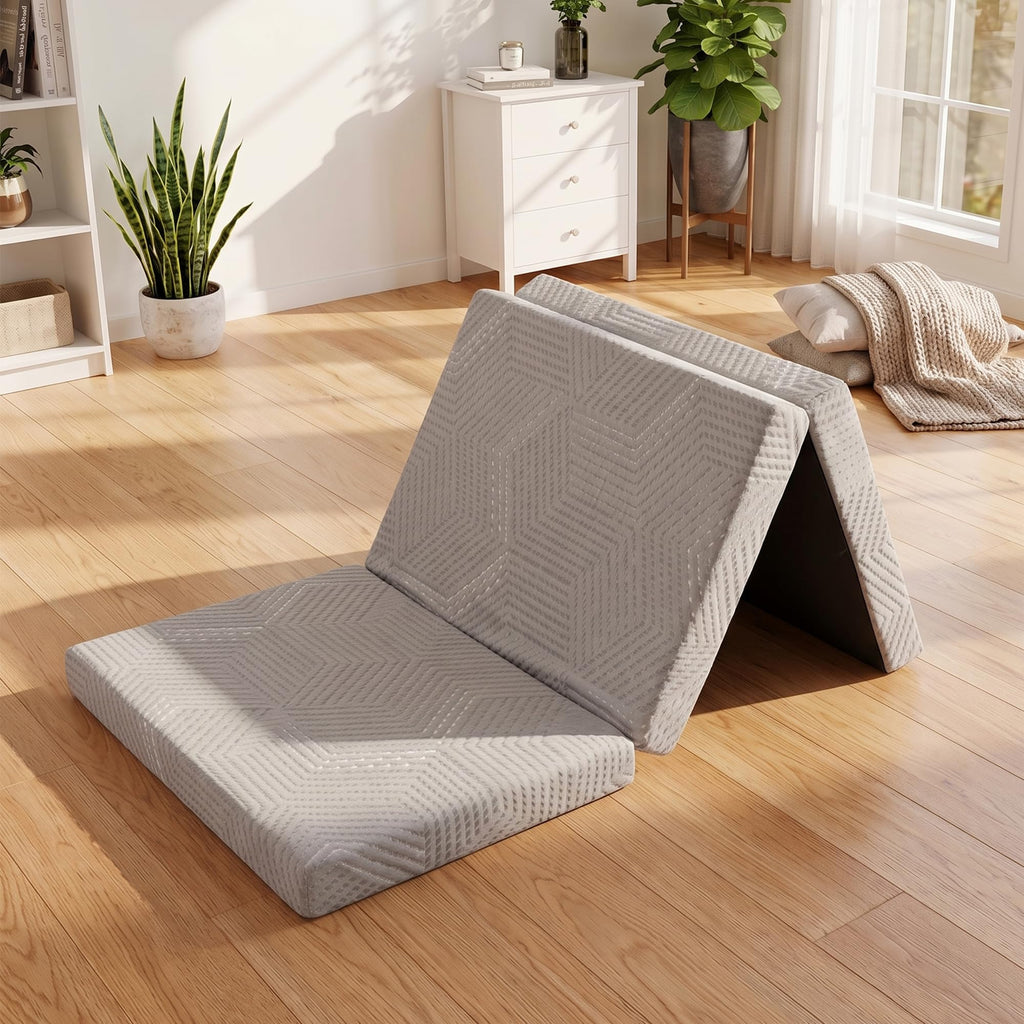 4 Inch Tri-Fold Gel Memory Foam Mattress K618547