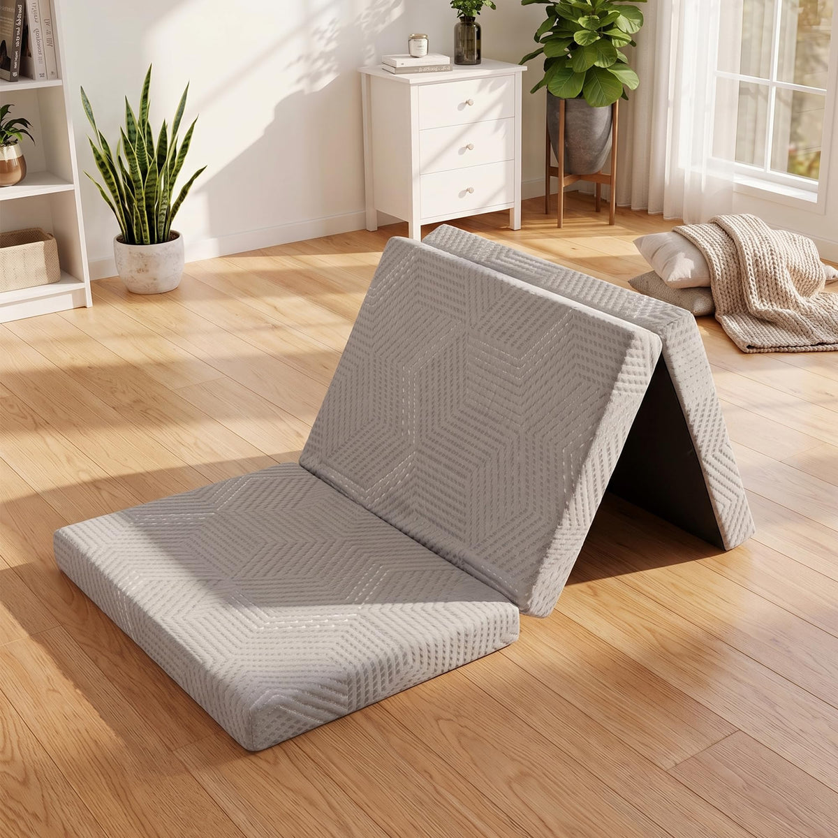 4 Inch Tri-Fold Gel Memory Foam Mattress K618547