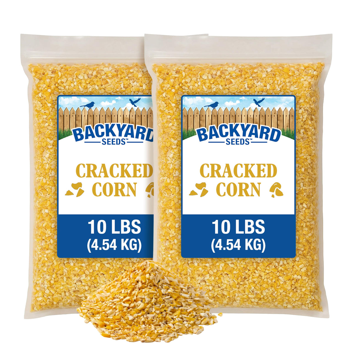 20LB Cracked Corn Chicken Feed Y9089