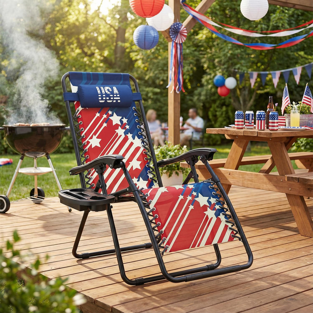 Zero Gravity Outdoor Lounge Chair W31362