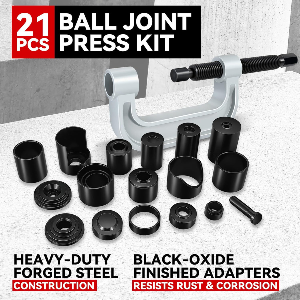 21 Pcs Ball Joint Press Kit J321