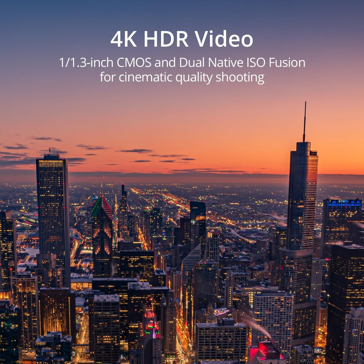 Lightweight 4K HDR Camera Drone with 38-min Flight Time M886