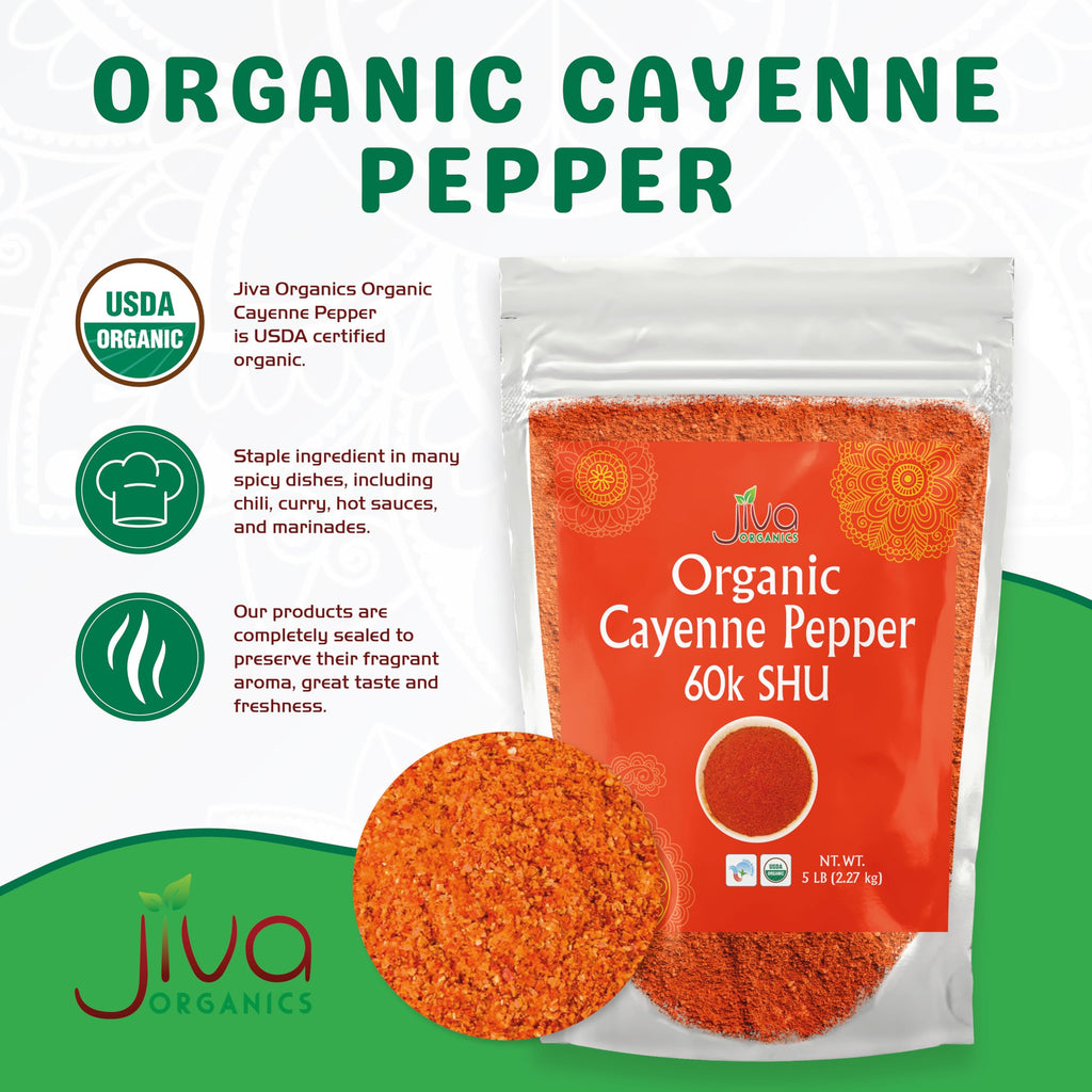 Cayenne Pepper Powder 5 LB Bulk Bag E508