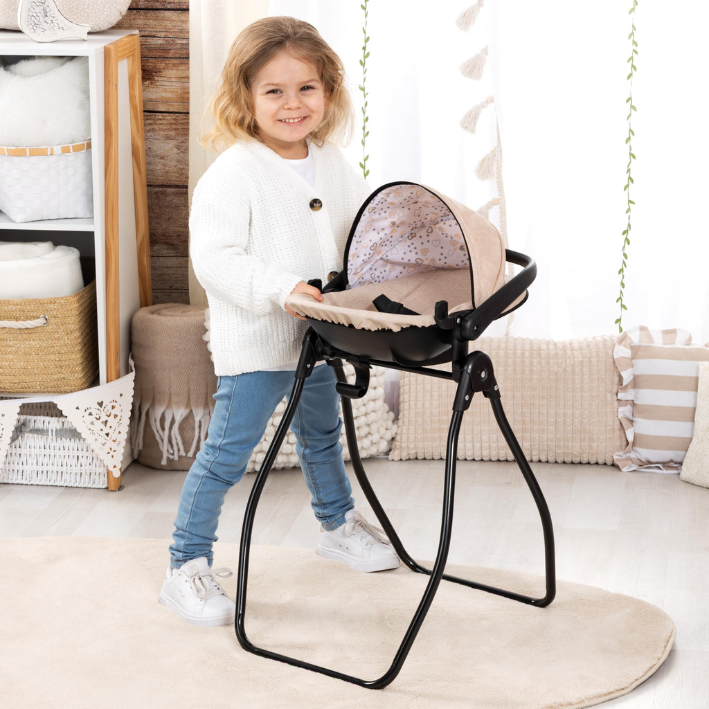 4-in-1 Doll Highchair, Swing, Bed & Car Seat T367358