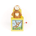 Monkey Jack in the Box Plush Tin Toy Q416