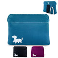 Turquoise Dog Treat Pouch with Magnetic Closure L35488