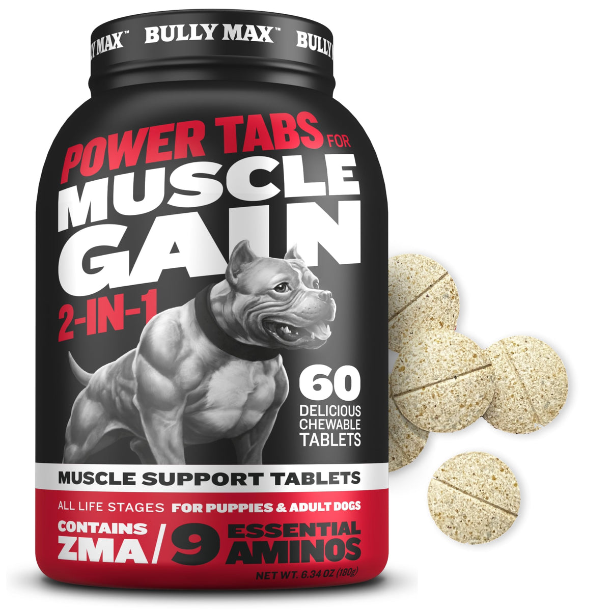 Puppy Training & Muscle Support Duo Power Tabs & Beef Soft Treats X2242