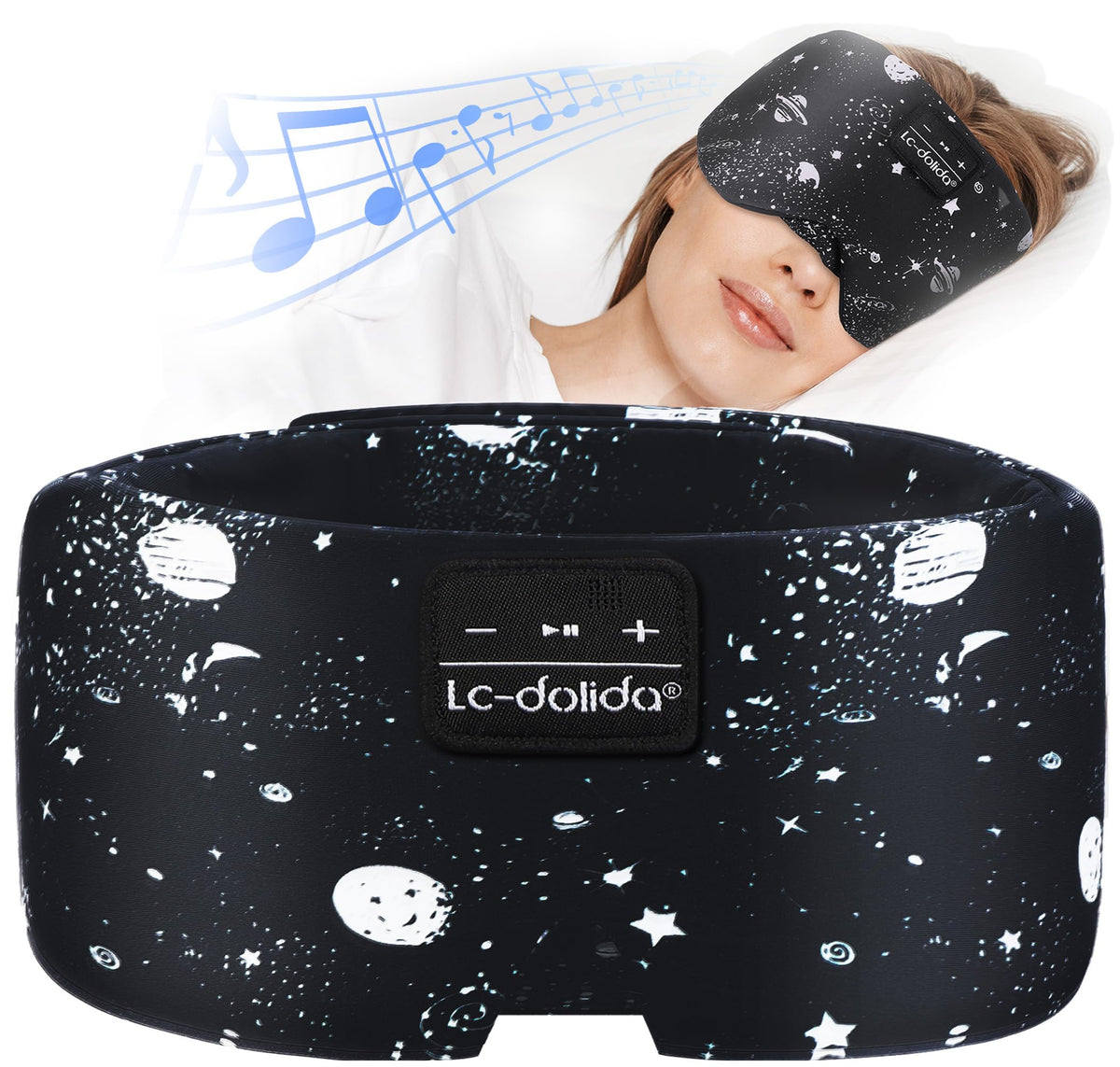 Sleep Mask with Bluetooth Headphones I1902