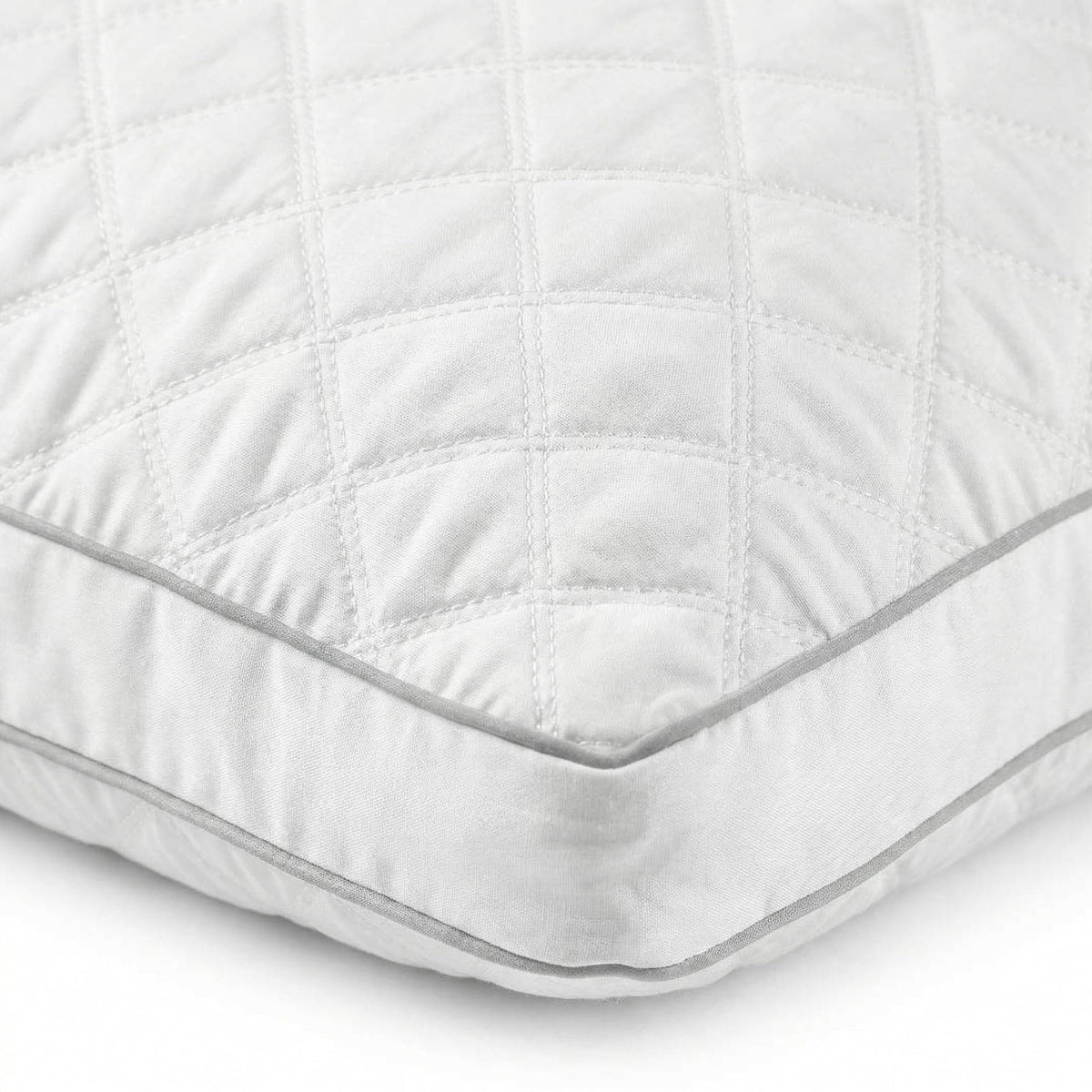 Set of 2 Quilted Down Alternative Bed Pillows King B77663