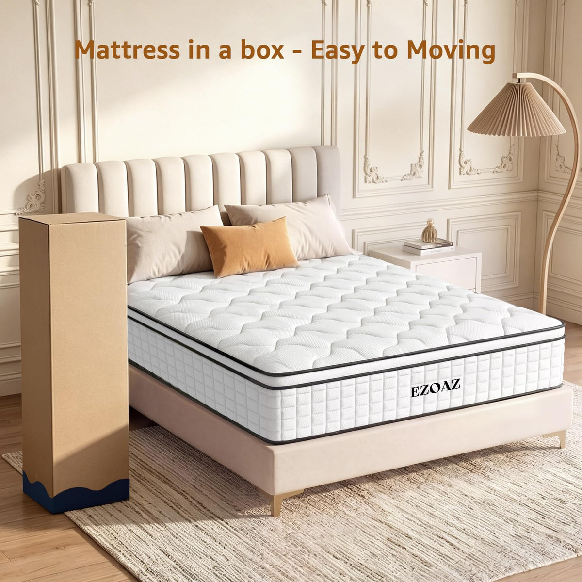 12 Inch Medium Firm Hybrid Full Mattress L612