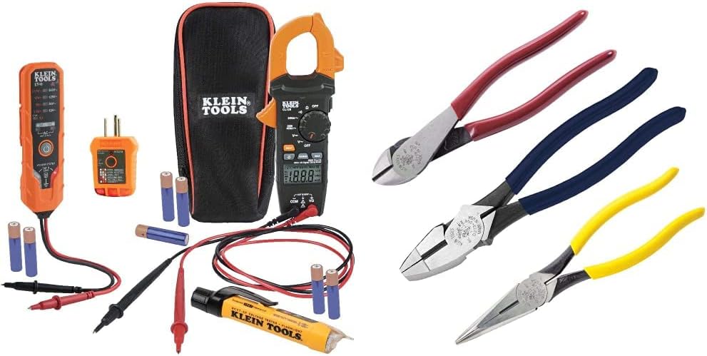 Electrical Voltage Test Kit with Clamp Meter Y52794