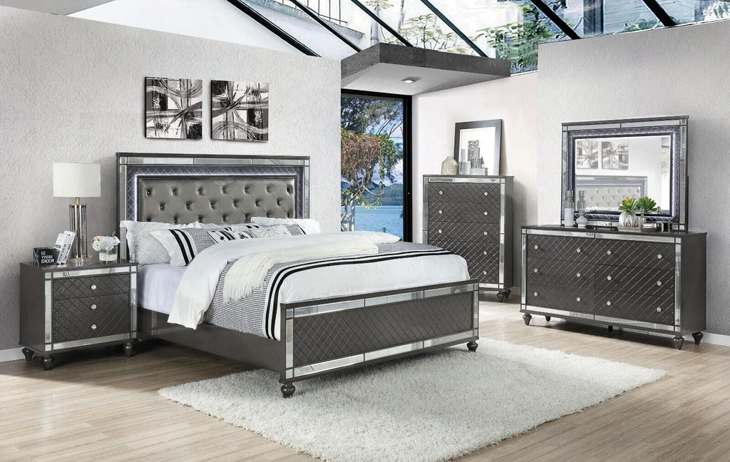 King Size Panel Bedroom Set U2991