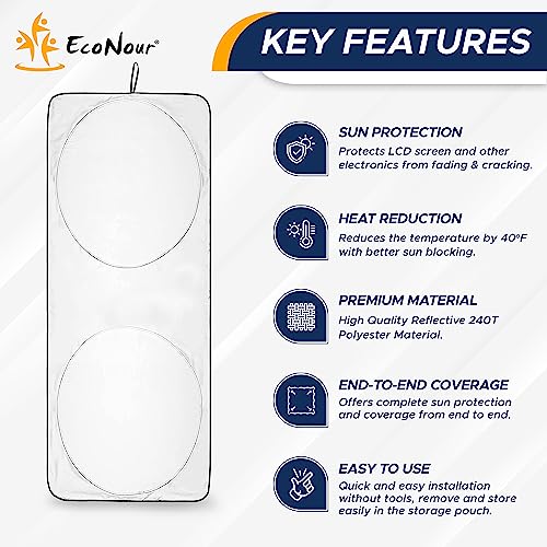 Car Windshield Sun Shade Medium 64x32 B90875