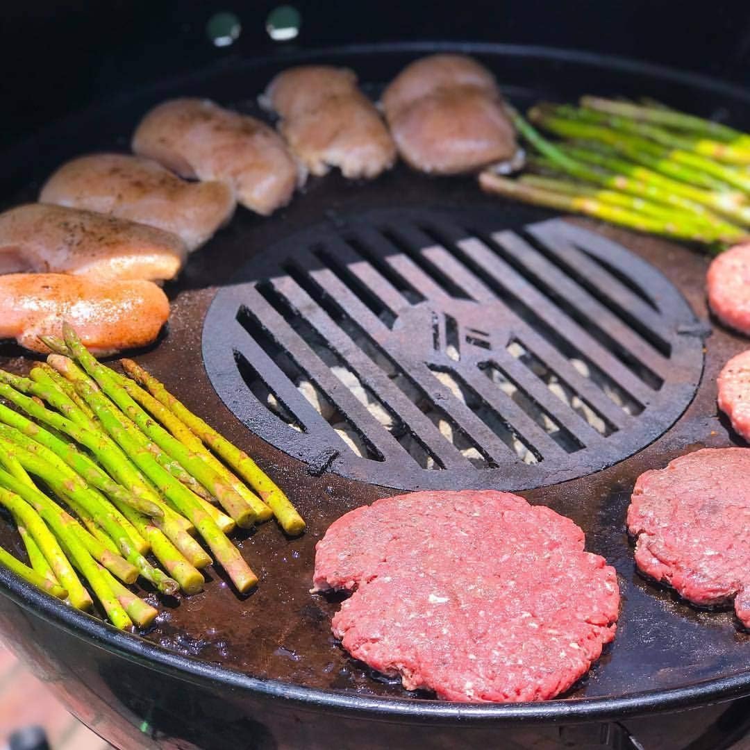 20 Griddle and Grill Grate Combo Carbon Steel F764